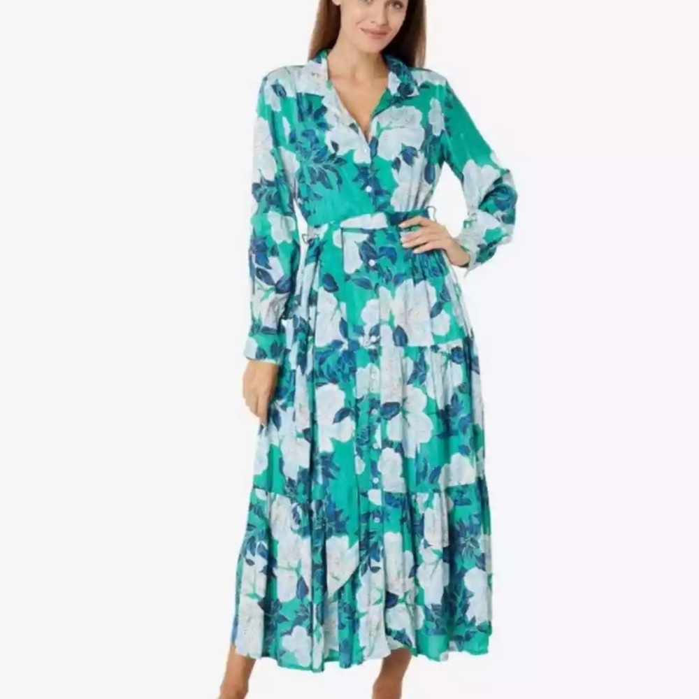 NWT Roller Rabbit Sonora Midi Dress in Clovis Sz M